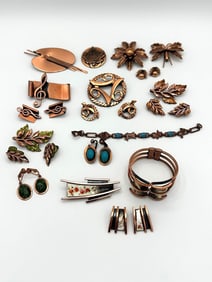 Group of Matisse/Renoir Copper Jewelry
