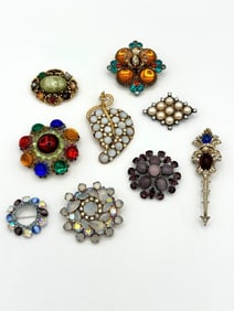 (9) Jelly Belly Brooches