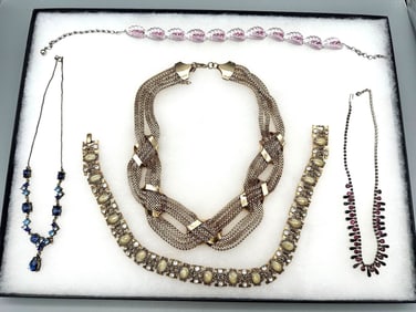 Group of Costume Jewelry Necklaces