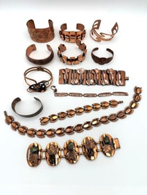 Group of Matisse/Renoir Copper Jewelry