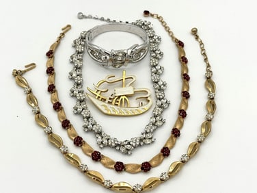 (5) Group of Trifari Jewelry