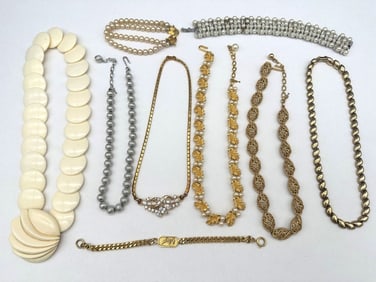 Group of Crown Trifari, Trifari, and Trifari Pat.