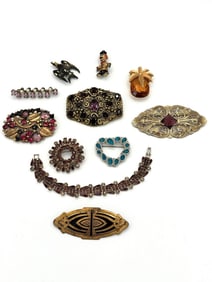 Group of Vintage Victorian Jewelry