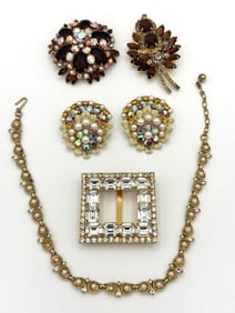 Group of Vintage Costume Jewelry