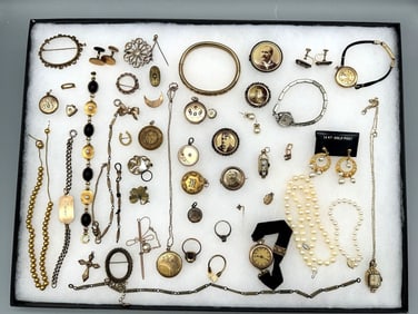 Large group of Gold Filled Jewelry