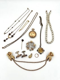 Group of Gold Filled Jewelry