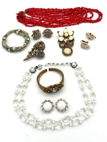 Group of Miriam Haskell Jewelry