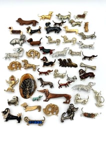 (47) Dachshund  Dog Brooches