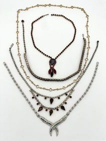 (5) Statement Elegant Jewelry Necklaces: