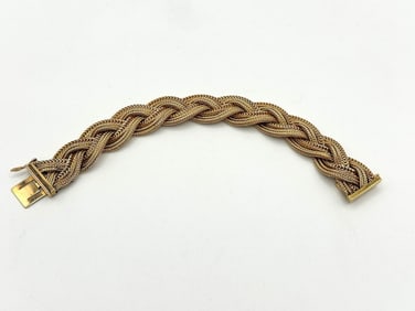 1965 Christian Dior Germany Rope Intertwined Bracelet