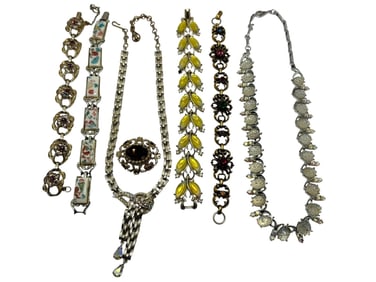 Group of Coro Costume Jewelry