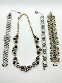 Group of Coro Costume Jewelry