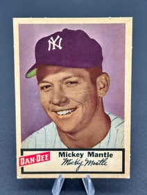 1954 Dan Dee Mickey Mantle
