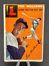 1954 Topps Ted Williams #1 Baseball Card (#1)