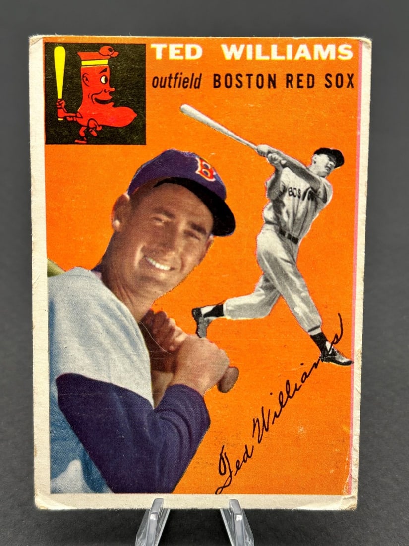 1954 Topps Ted Williams #1 Baseball Card (#1) (1 of 10)