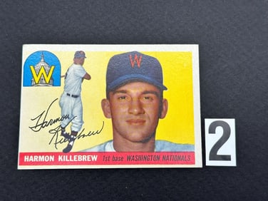1955 Topps Harmon Killebrew #124 Baseball Card (#2)