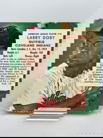 1954 Redman Tobacco Larry Doby Baseball Card