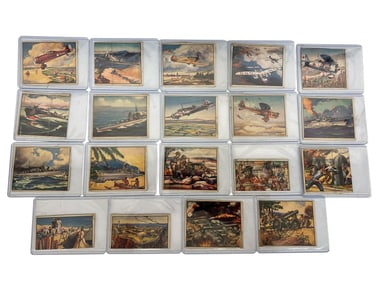 (19) 1939 Gum The World In Arms R173 Non Sport Trading Cards
