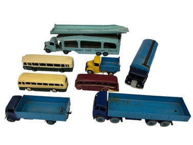 (8) Vintage 1950's Dinky Toys