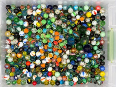 Collection of Vintage Marbles
