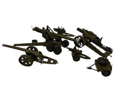 (6) Group of Britain's Cannons