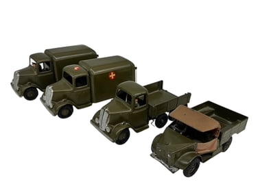 (4) Britain's Cast Toy Trucks