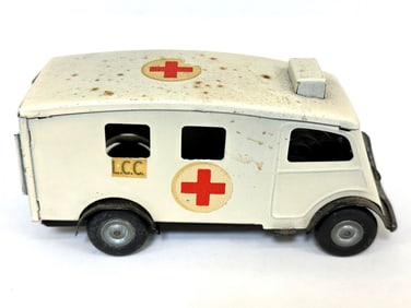 Tinplate Triang Minic Clockwork Wind Up Ambulance