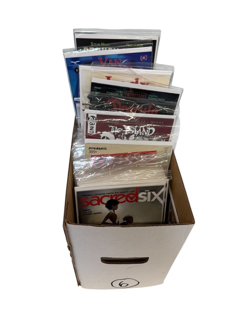 (#6) Sacred Six, Draculina, Van Helsing and Vampire Monster Comic Group (1 of 2)