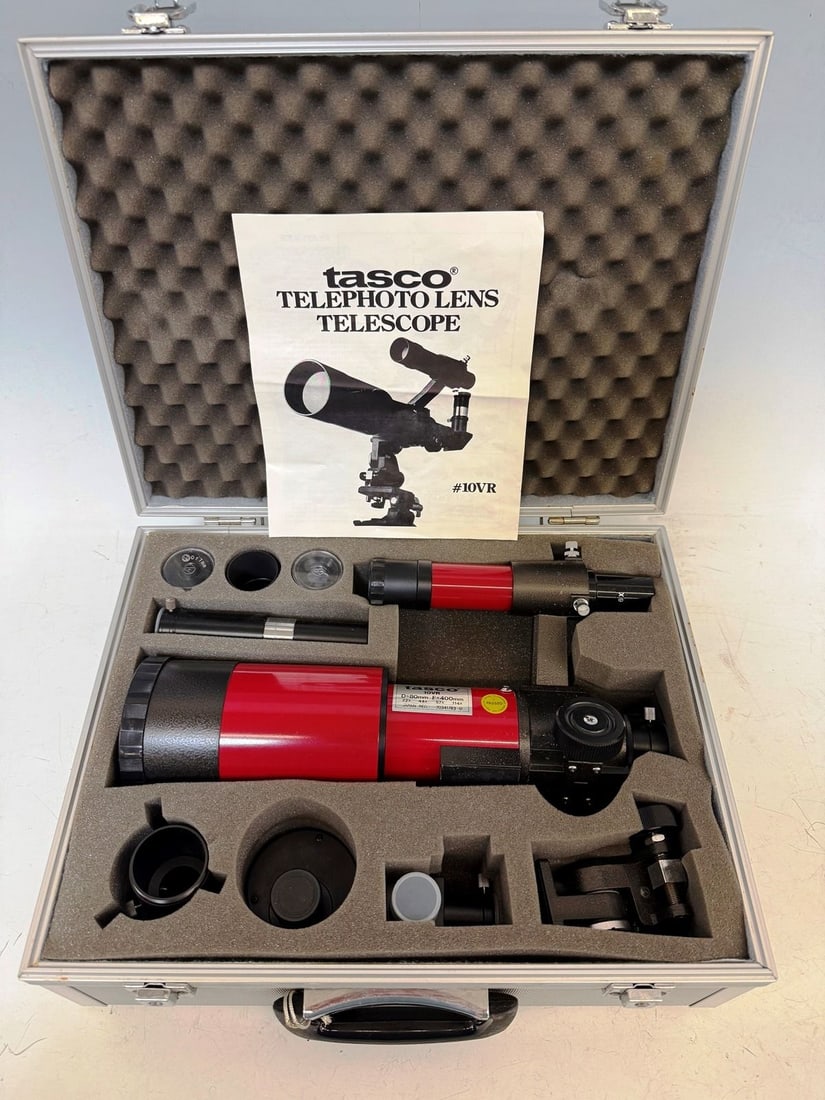 Tasco Telephoto Lens Telescope 10 VR (1 of 6)