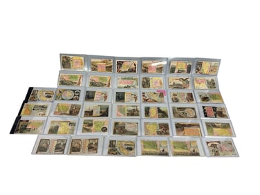 (39) Arbuckle Ariosa Coffee State Country Advertising Cards