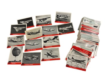 (236) 1956 Topps Jets Non Sport Trading Cards