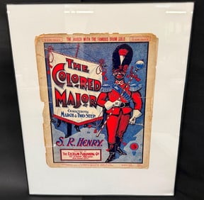 1900 The Colored Major Characteristic March & Two-Step By S.R. Henry