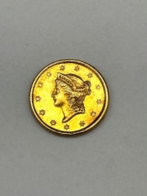 1851 Liberty Head Gold Dollar