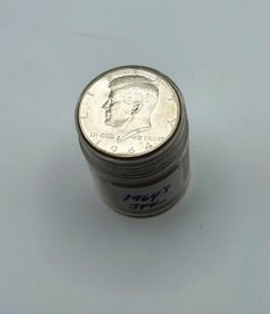 Roll of 1964-P Kennedy Half Dollars (20) Uncirculated Coins