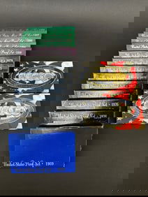 US Mint Proof Sets Including (1) 1969 40% Silver Set