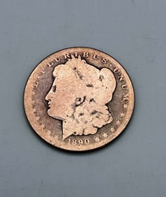 1890 Carson City Morgan Silver Dollar
