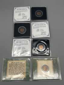 (4) 1909 VDB Lincoln Cents