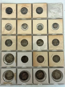 Group of (19) US Liberty Head Coins