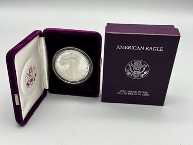 1986-S Proof American Eagle With OB