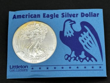 1999 American Silver Eagle