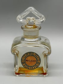 E.G. Guerlain Mitsouko Fragrance Baccarat Crystal Perfume Bottle