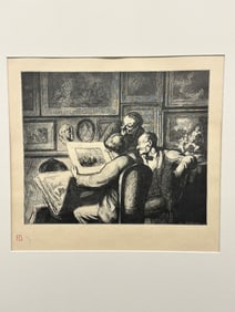 Francois Louis Schmied (1873-1941) Wood Engraving