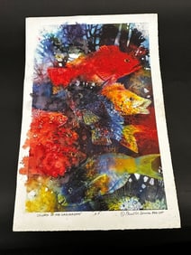Paul St. Denis "Colors of the Caribbean" A/P Lithograph