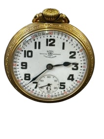 Ball and Co. 21 Jewel Gold Filled Pocket Watch