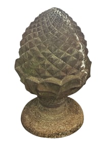 Cast Iron Artichoke Yard Sculpture