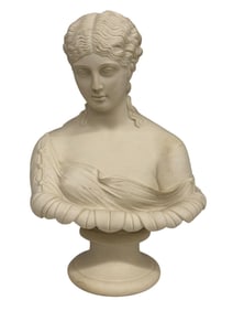 Parian Ware Bust of Clytie
