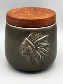 Denmark Soholm Mid Century Modern Tobacco Jar