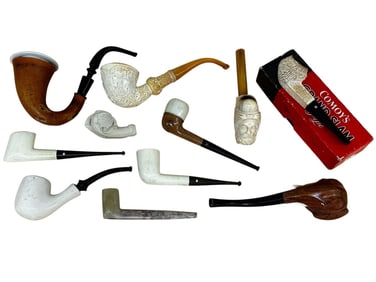(11) Group of Smoking Pipes
