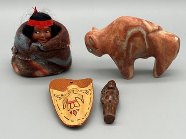 Native American Dolls and Sculpture