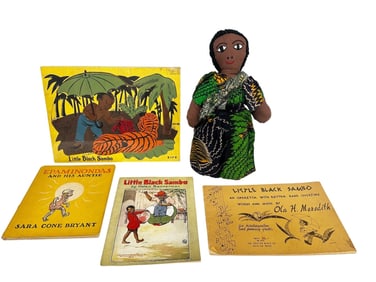 Group of Black Americana: Books, Doll, Operetta